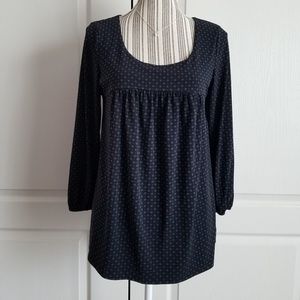 Michael Kors Long Sleeved Patterned Top Size M